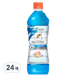 게토레이 블루 볼트, 600ml, 24개