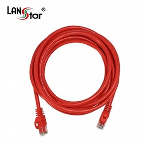 라인업시스템 라인업시스템 LANSTAR CAT.5e UTP 다이렉트 랜케이블 빨강 (LS-5UTPD-10MR 10m)