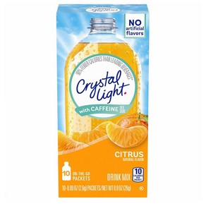 Crystal Light Citrus Drink Mix 크리스탈 라이트 시트러스 드링크 믹스 0.9oz(26g) 5팩