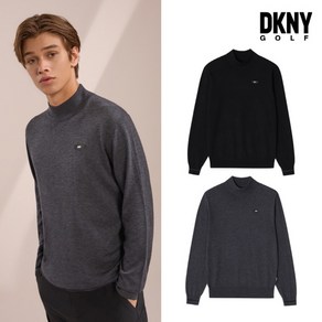 DKNY UNDERWEAR 스티치 포인트 울모크넥 남성 2컬러 택1