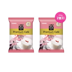 프리미엄 카페 곤약젤리 안닌(살구씨)맛 일본 오리히로, 200g, 2개