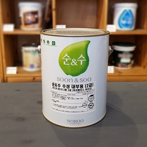 노루페인트 순앤수데코 4L 온라인 최다 컬러 수성 벽지 베란다 페인트