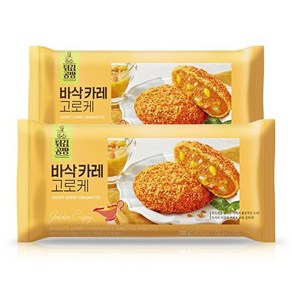 사옹원 [T] 튀김공방 바삭 카레고로케 200g 2개, 튀김공방 바삭카레고로케 200g 2개