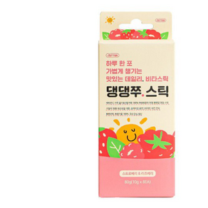 핏펫 강아지 베터 댕댕쭈 스틱 10g x 8p, 1개, 탠저린 + 캐롯 혼합맛