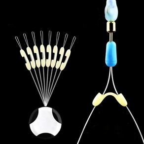 쌍바늘 벌림채비고무 줄꼬임방지 {FG-137}