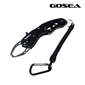 GOSEA 스내치 립그립 낚시 물고기 집게 피쉬 랜딩 그립 GSF-T01, 1개, 블랙(GSF-T01-BK)