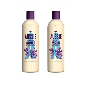 Aussie Miacle Moist Conditione 오지 미라클 모이스트 건조모 곱슬모 컨디셔너 린스 90mL 2팩, 2개