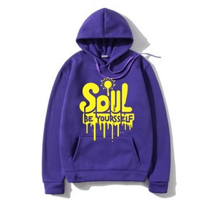 SOUL HOODIE 남녀공용 기모 후드티 BE YOURSELF