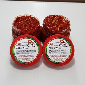 토굴 안애 광천 양념 젓갈 500g(1+1) 가리비젓+갈치속젓, 1세트, 500g