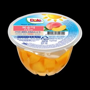 후룻볼 복숭아 DOLE 113g, 1개