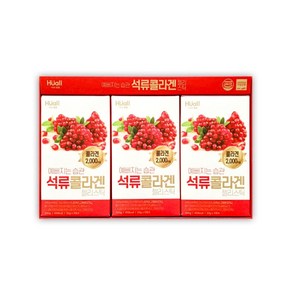 예뻐지는 습관 석류콜라겐 젤리스틱 콜라겐2 000mg 30포, 1세트, 30회분