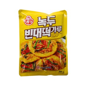 녹두빈대떡가루(오뚜기 500g), 1개, 500g