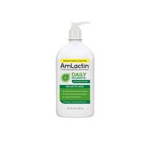 (567g/20oz) AmLactin 암락틴 데일리 모이스처라이징 로션 보습 각질제거, 1개, 567g