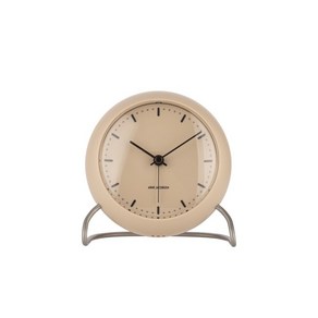 아르네야콥센 CITY HALL 1956 TABLE CLOCK, 베이지