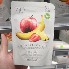 딜라이트 프로젝트 하루 과일칩 10g, 1개