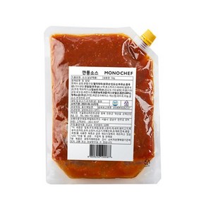 [모노쉐프] 깐풍소스 1kg 냉장, 1개