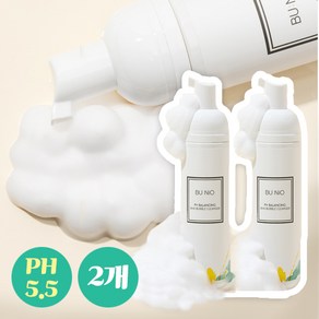 뷰니오 pH 밸런싱 바하 버블 클렌저, 200ml, 2개