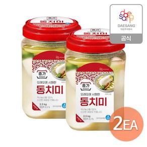 종가집 시원한동치미, 2개, 2.5kg