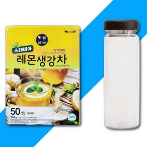 이레 맛을담은 스테비아 레몬생강차 50Tx1개