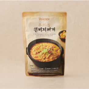 피코크 우리집 콩비지찌개, 500g, 2개