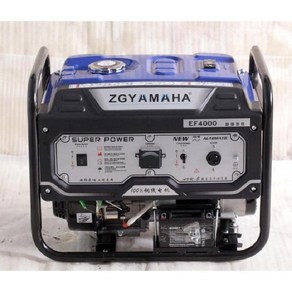 YAMAHA 야마하 기술 가솔린 발전기 소형 가정용 3kW 5kW 8kW 10kW, 3kW 220V 수동 시동, 1개