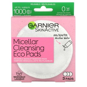 SkinActive Micella Cleansing Eco Pads 3 Pack, 3개