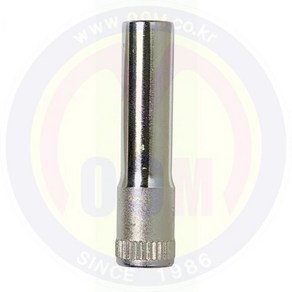 1/4-6각 롱핸드소켓(롱복스알) 13mm (GENIU, 1개