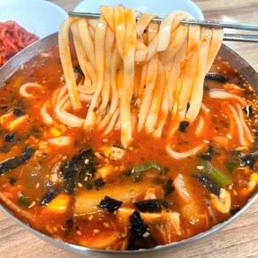 전국맛집 [봉평메밀마당] - 장칼국수 / 강릉식 얼큰칼국수