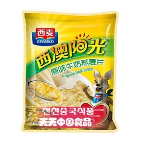 [천천중국식품]중국수입 씨마이 얜마이팬 식사대용 오트밀 560G, 1개