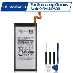 교체 배터리 EB-BN965ABU 갤럭시 노트 9 SM-N9600 N960F N960U N960N N960W 4000mAh 전화