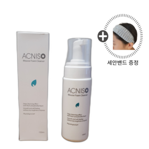 아크니소 무스폼 클렌져 150ml 1개 (세안밴드 추가증정)