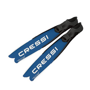 크레시 CRESSI 크레씨 가라 모듈러 임펄스 프리다이빙 핀 스쿠버다이빙 스노쿨링, 블루메탈