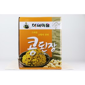 하회마을 콩된장 14kg 재래식, 1개