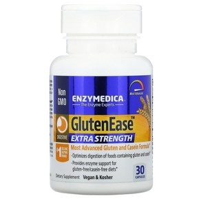 Enzymedica GlutenEase 엑스트라 스트렝스 캡슐 30정