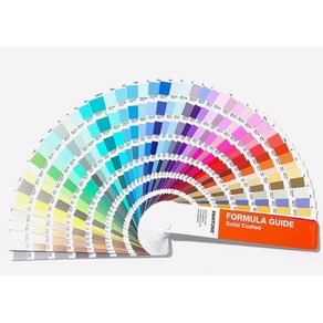 팬톤컬러칩 Pantone 컬러북 국제 표준 C 코팅지 유광