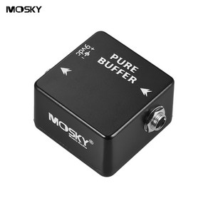 MOSKY PURE BUFFER 기타 버퍼 이펙트 페달 풀 메탈 쉘, 1개