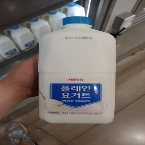 서울우유 플레인요거트 1.8l, 1개