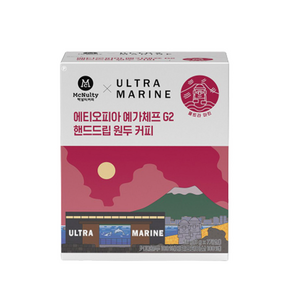 맥널티 제주 울트라마린 에티오피아 예가체프 핸드드립, 56g, 7개입, 1개