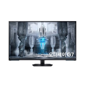 삼성전자 오디세이 G7 43인치 S43CG700 4K UHD 게이밍 모니터 144Hz지원, 109cm, 삼성 LS43CG700NKXKR