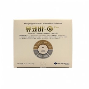 [사은품 증정] 뮤코바-G 플러스 1박스 (30포 / 초유 글루타민 함유), 스테비아 쌍화차 스틱 3T, 1개