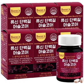 본트비 류신 단백질 타블렛 아미노산 BCAA 머슬코어 30g