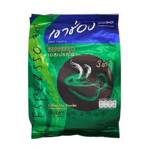 태국 KhaoShong 에스프레소 커피 믹스 파우더 450g 카오숑 / ESPRESSO Coffee Mix Powde, 1개, 1개입