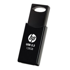 [HP] USB 712W 128GB[128GB/블랙], 1개