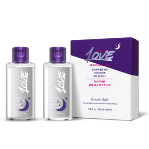 약국입점판매!텐러브 마사지젤(휴대용 NO파라벤 수용성 피부자극테스트완료), 160ml, 1세트