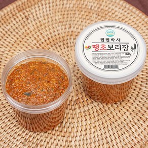 쩝쩝박사 땡초 보리장 320g(국내산 햇콩 매콤한 보리 된장 고추장 쌈장 비빔장 양념장 소스), 320g, 1개