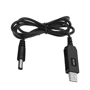 루터 스피커 용 USB -9V 12V 전원 케이블 USB에서 DC5.5x2.1mm 플러그 충전 케이블 전원 코드 플러그 커넥터 어댑터, S, 1개