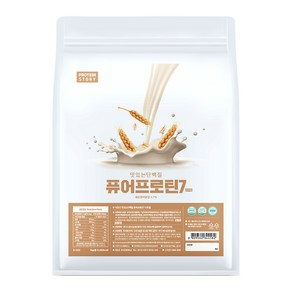 프로틴스토리 포대유청 맛있는 단백질 퓨어프로틴7 3kg 오트밀