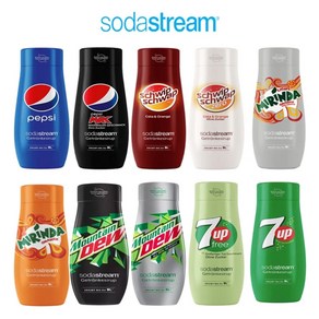 소다스트림 SodaSteam 탄산수 시럽 제로-펩시, 440ml, 1개