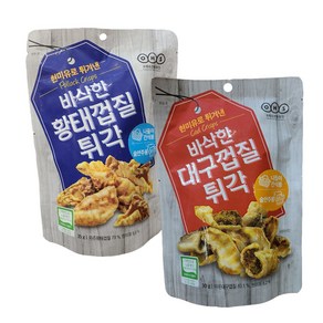 바삭한 황태껍질튀각 35g+대구껍질튀각 30g