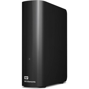 Western Digital 8TB Elements Desktop 외장 하드 드라이브 플러그 앤 플레이 스토리지용 USB 3.0 BWLG0080HBKNESN 블랙